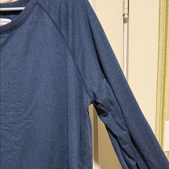 Karen Neuburger Deep Blue Long Sleeve Top - Picture 3 of 5